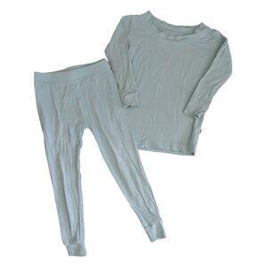Little Sleepies Pastel Teal Two Piece Set 12-18m